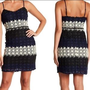 BEBE Star Lace dress